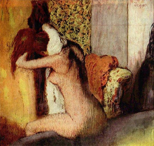 Edgar Degas After the Bath